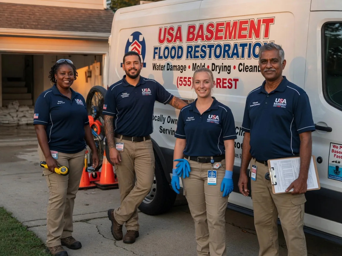 Basement Flood Cleanup company in Martindale, TX